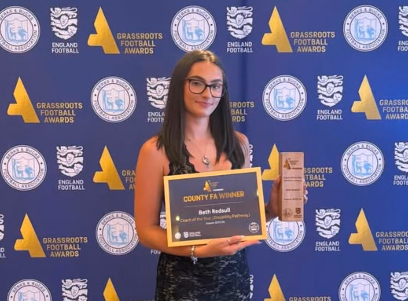 Beth Redsull - Berks and Bucks FA Coach of the Year